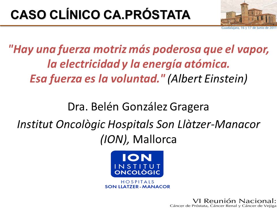 esquema terapéutico radioterapia del cáncer de próstata slide de